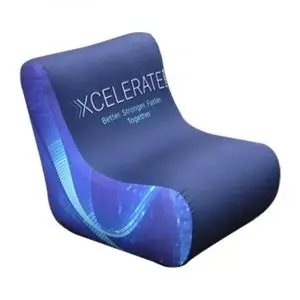 promotional outdoor customized oxford inflatable furniture air lounge event pvc sofa