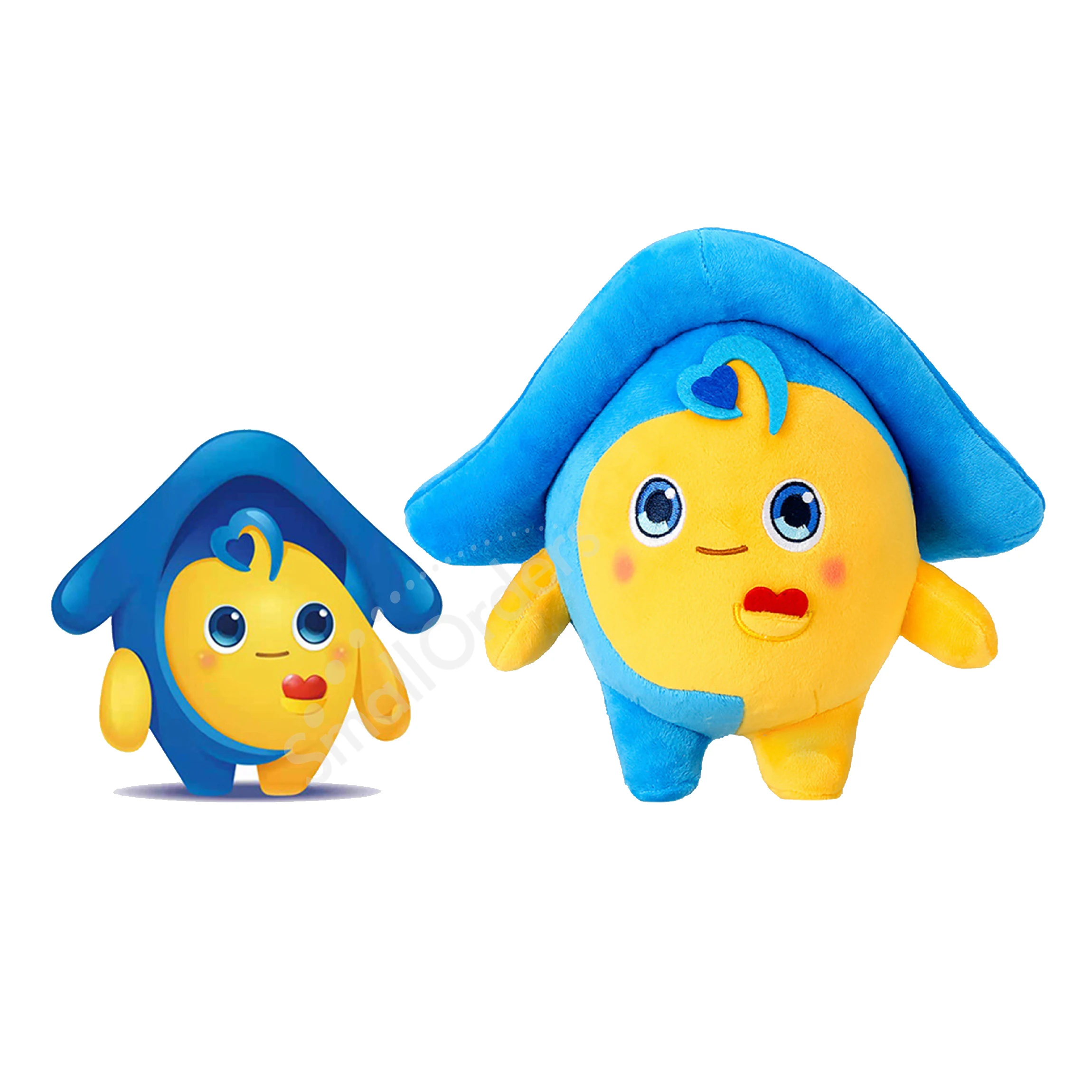 Custom Promotional Business Soft Stuffed Lucky Animal Plush Doll Customized Brand Logo Mascot Plush other Holiday Gifts Supplies