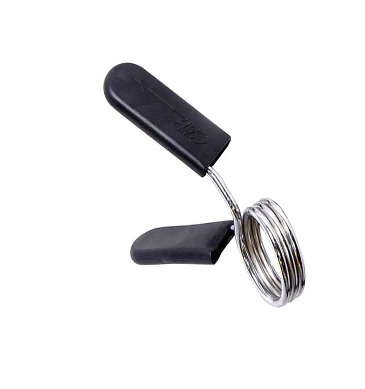Gym Barbell Weights Dumbbell Clamp Spring Collar Clips Lock Fixer 25/28/30 mm