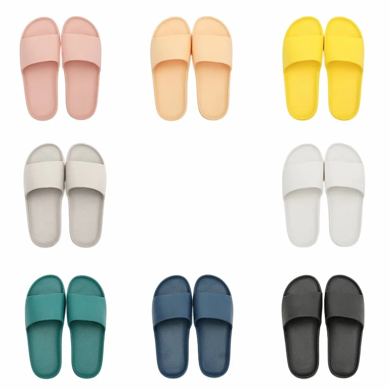 Hot Selling Indoor Eva Light Weight Anti-slip Men Soft Thick Sole Home Sandals Slides Slippers