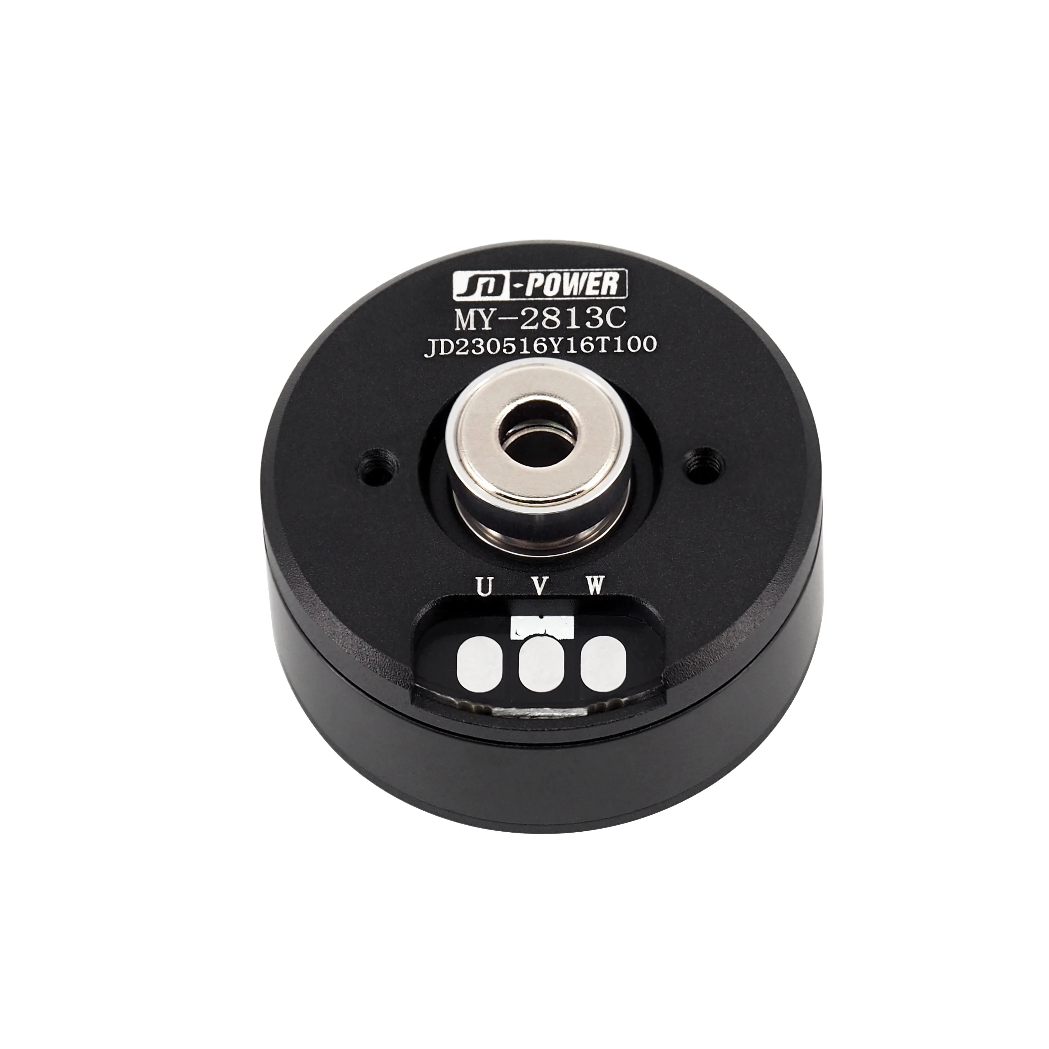 JD power high quality MY-2813C 2204 dc electric 12v 24v flat hollow shaft gimbal bldc motor with encoder magnet for camera