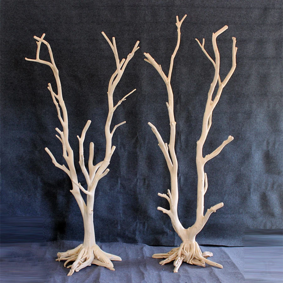 Newly Designed Irregular Artificial Tree Customized Dry Wood Tree Trunk for Decoration