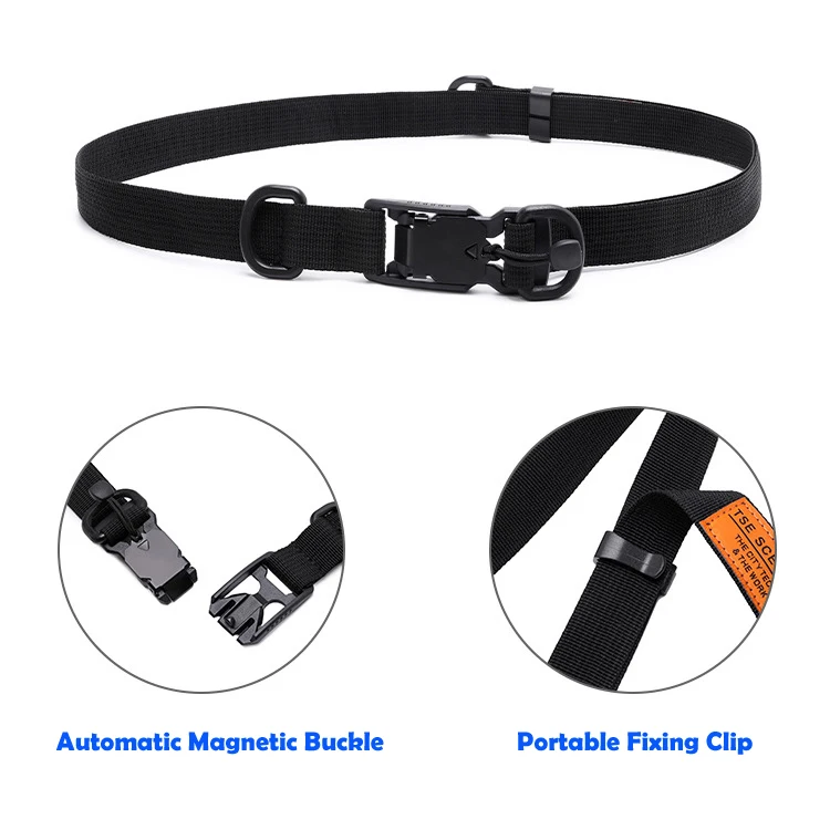 OEM Custom Color Purple Durable Nylon Baseball Belt for Men Women