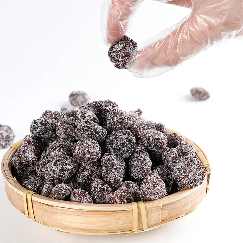  Скальный сахар bayberry сушеные натуральные фрукты прозрачные