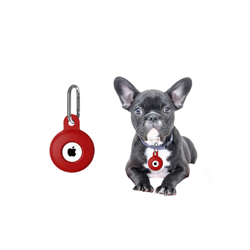 Printed silicone protective cover Air Tags tracking locator anti-lost shell
