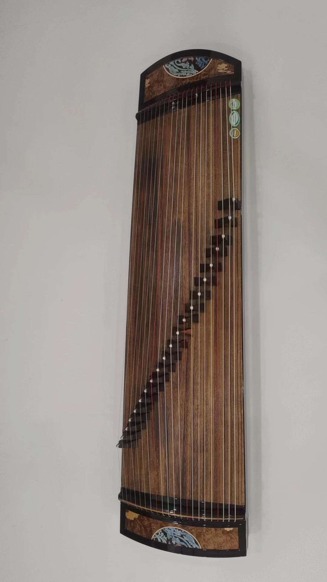 New Traditional Guzheng Chinese Guzheng 21 Strings Zither Musical Instruments Jade Leaf Series