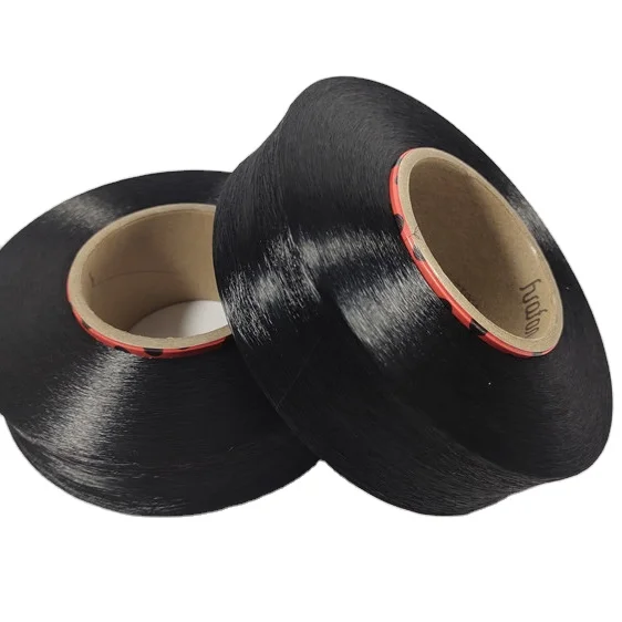 Chinese factory Direct supply of black spandex yarn, acid-resistant competition swimsuit, 40D black spandex yarn