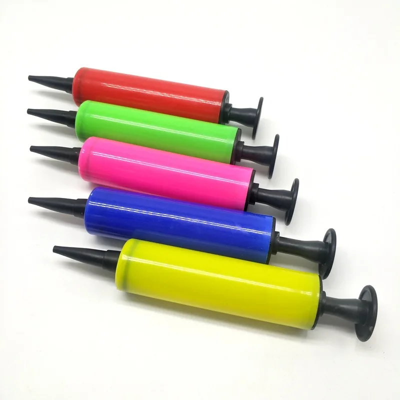 Wholesale Cheap Colorful Mini Manual Air Helium Balloon Pump for Latex BalloonsHot Sale Products