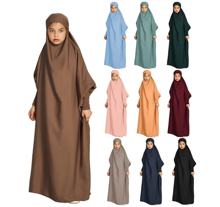 Детское платье с рукавом летучей мыши