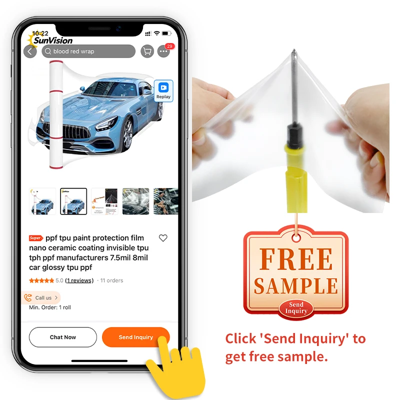 ppf paint protection film 7.5mil car paint protecting films TPH car paint protection ppf film