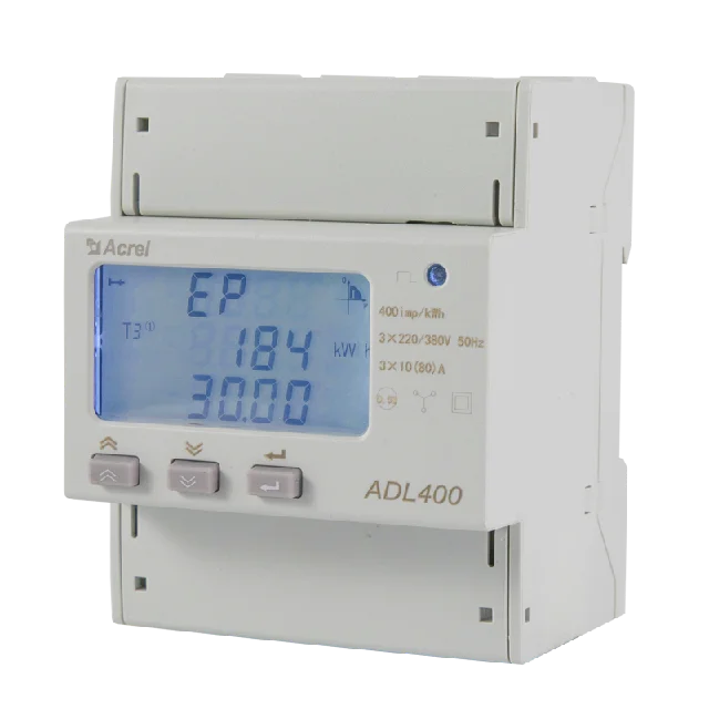 Acrel ADL400-C digital energy meter three phase with RS485 MID Certificate din rail kwh consumption meter
