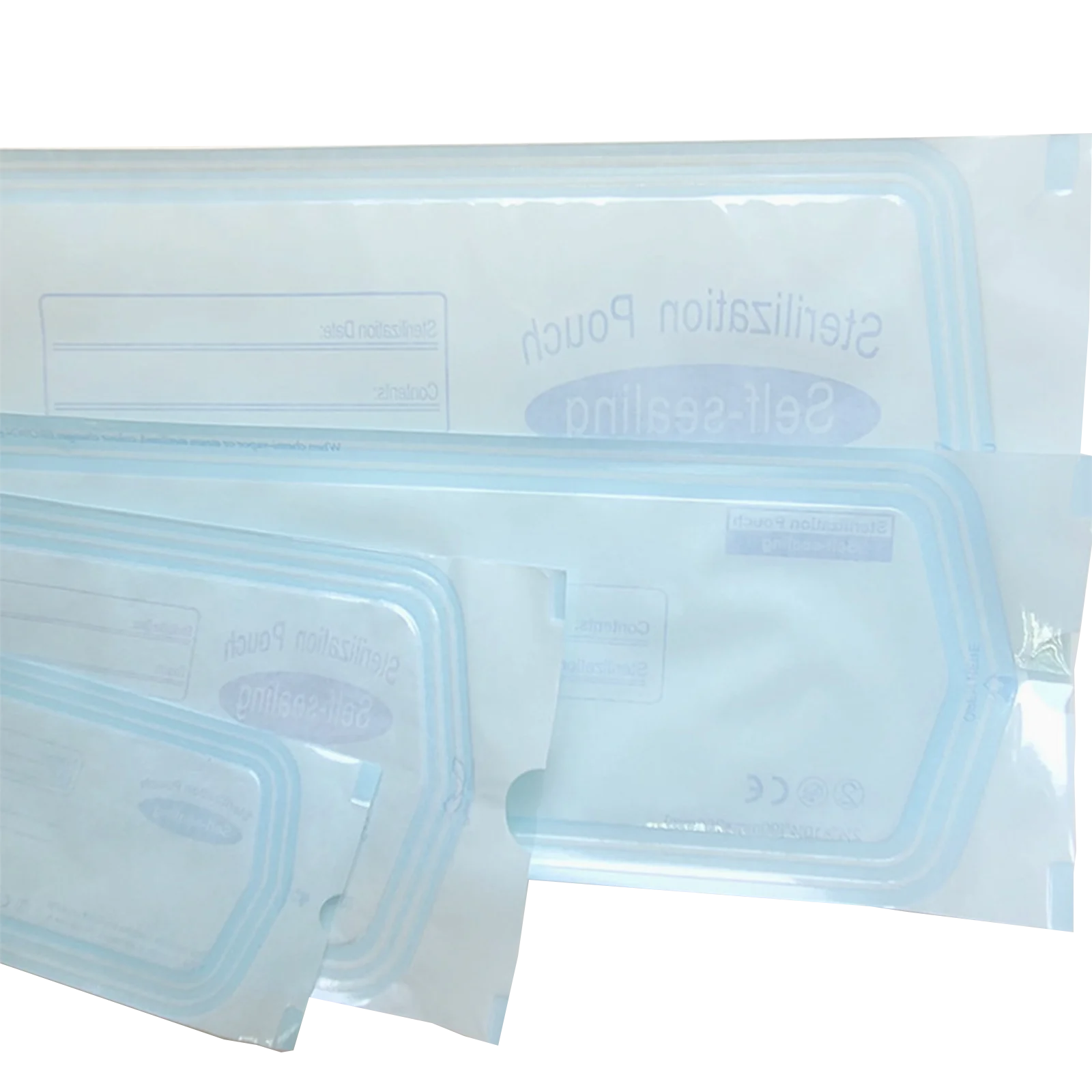 Self sealing Sterilization pouch 200 Pcs sterilizing pouches a box Ce mark used for Dental Autoclave
