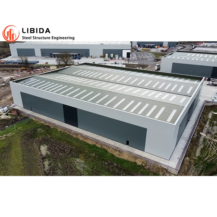 Steel Buildings Warehouse Workshop Steel Structure Prefabricated Light Steel Frame Warehouse Metal Building