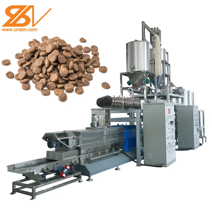 800-1000kg/h Dry dog food cat food pet food machine manufacturer in China