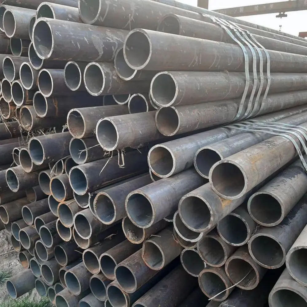 Factory Wholesale Carbon Seamless Steel Pipe Seamless Carbon Steel Tube pipe for Building Construction