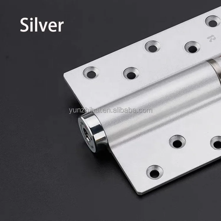 6 INCH stainless steel hydraulic buffer hinge silent automatic door closer for wooden door