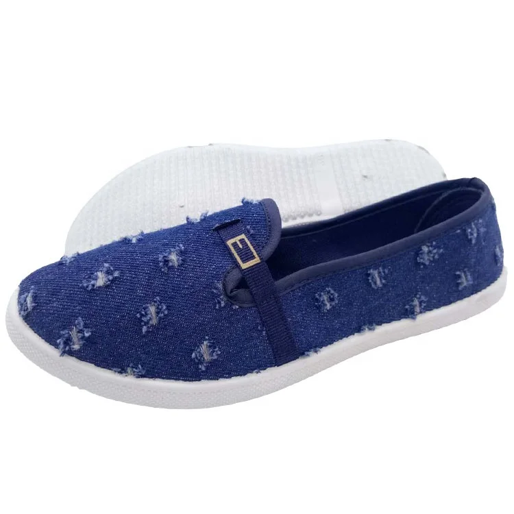 2024 Customizable Ladies Canvas Espadrilles Comfortable High Sneakers Women Anti-Slip Fashioned Slip-On Autumn Wholesale