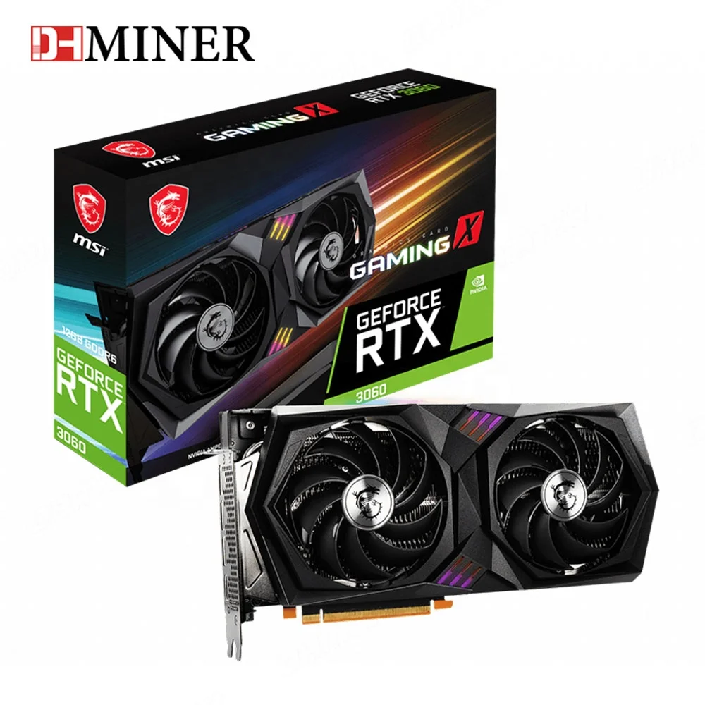 Best Silent Graphics Cards 2022 Best Performance Geforce RTX3060 GAMING X 12G 3060 RTX with 2 Fans