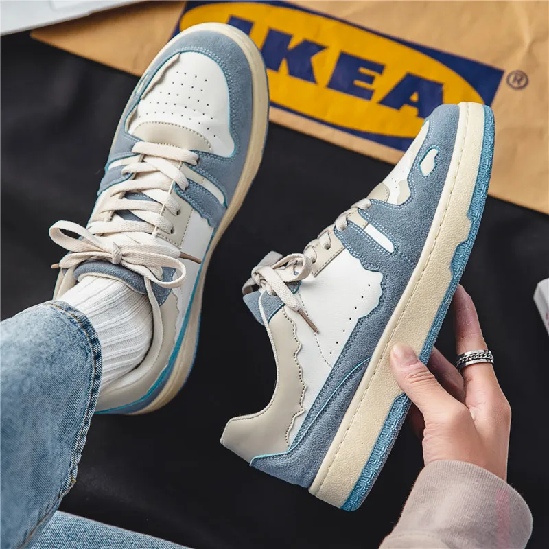 Basketball Style Shoes Sport Running Sneakers with Plastic Upper Design Men's Custom Logo Casual Rubber Summer Shoes