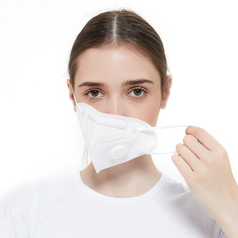 
Barbijos Kn95,carbon Filter Face Pm2.5 Wholesale Logo Mask,mask Breathing Valve Face White NON-WOVEN Fabric High Quality 