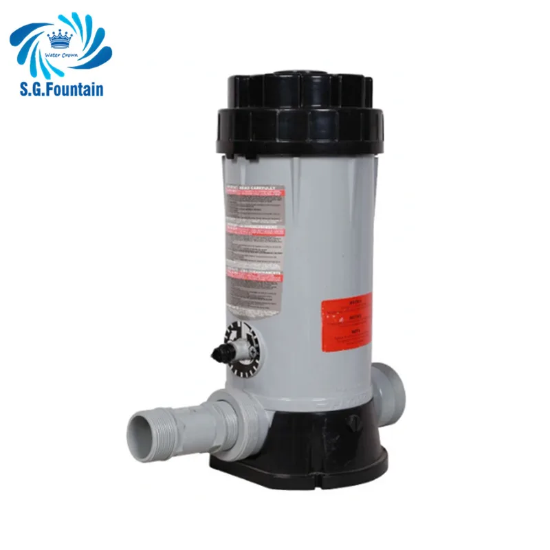 Adult-Suitable PC & ABS Material Chlorine Dispenser & Salt Chlorine Feeder for Swimming Pool Models CL100 & CL200