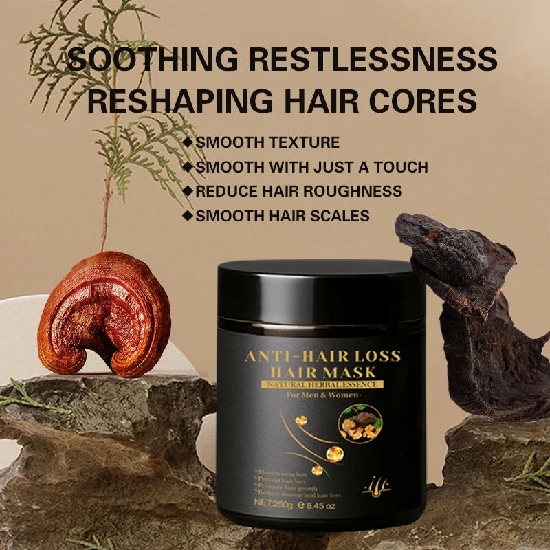 Private brand organic Polygonum multiflorum hair nourishing, anti-hair loss, hair growth shampoo, oil control and anti-dandruff