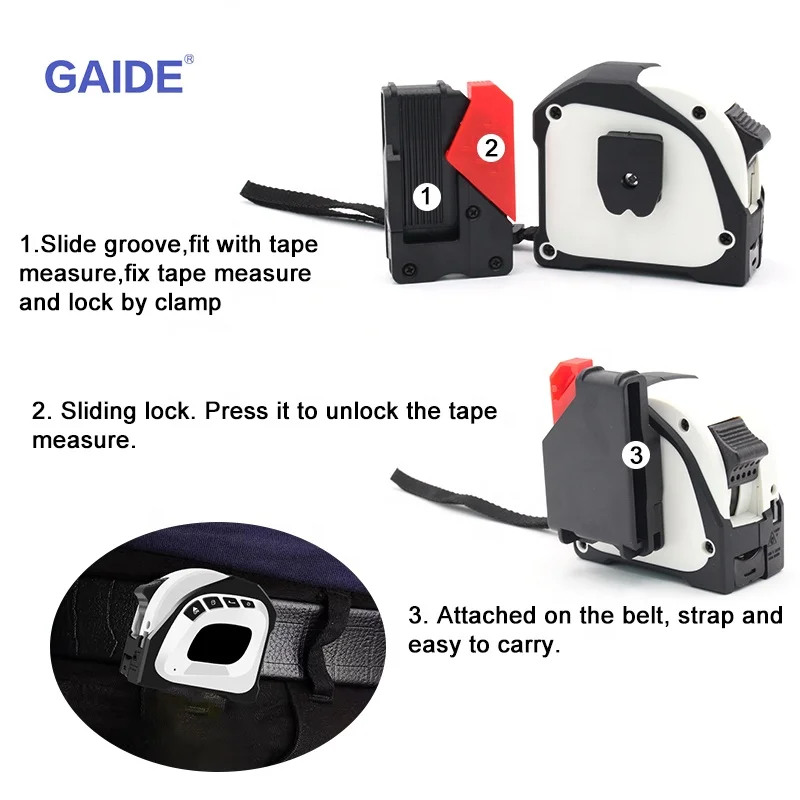 40m Laser Tape Measure Digital Tape Measure Laser