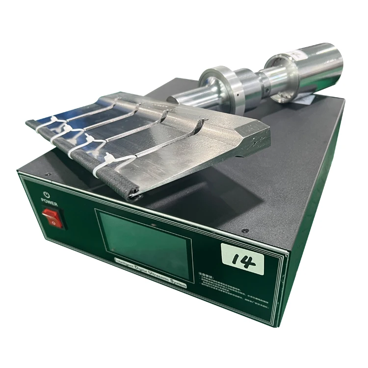 Factory direct sale ultrasonic biscuit cutter 20KHz 305MM Candy Slicer machine titanium alloy knife