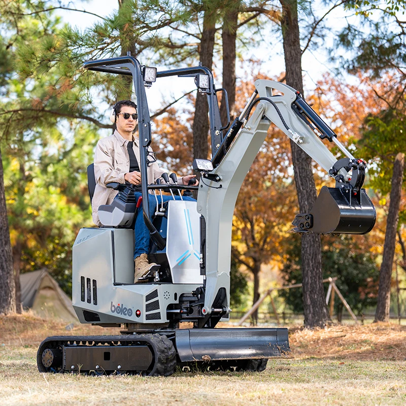 Boleo High Capacity 1.2t Mini Excavator 360 Degrees Rotation Excavator