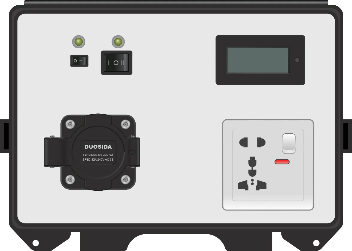 IoCharger AC charging station testing tool Type-1 & Type-2 inlet  EV charging simulator