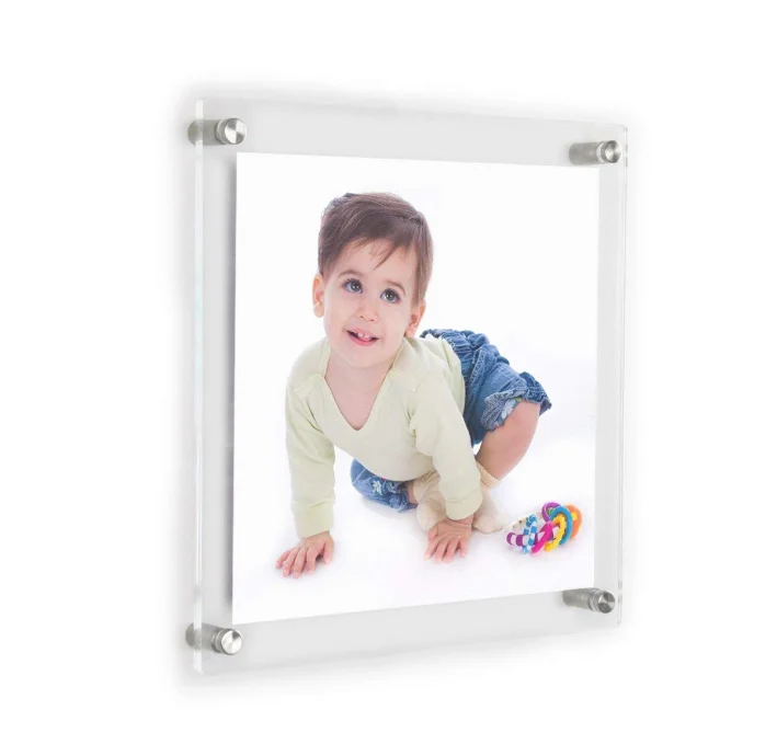 Custom Acrylic Magnetic Photo Frame Modern Multi Style Acrylic Photo Frame For Choose Decorate Home Desktop