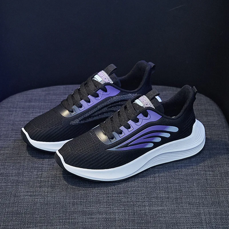 New design breathable mesh sneakers Ladies walking style shoes casual tennis shoes women sneakers