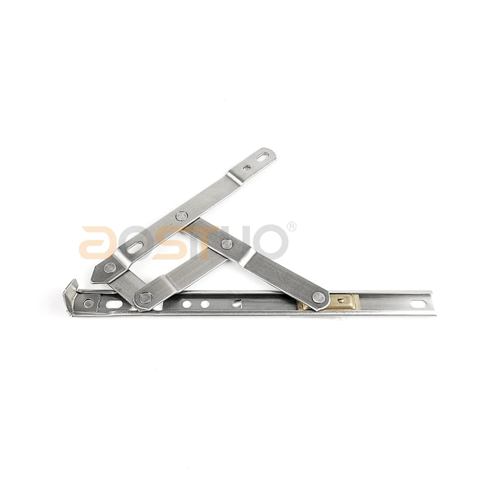 Wholesale SS304 SS201 window hardware egress friction hinges casement friction stays for aluminum window with brass slider