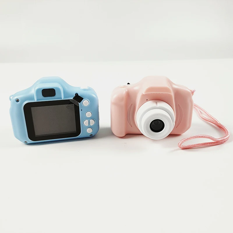IPOP Kids Camera Mini HD Screen 1080P Projection Video Camera with 2G TF card Baby Gifts Birthday Digital Kids Camera