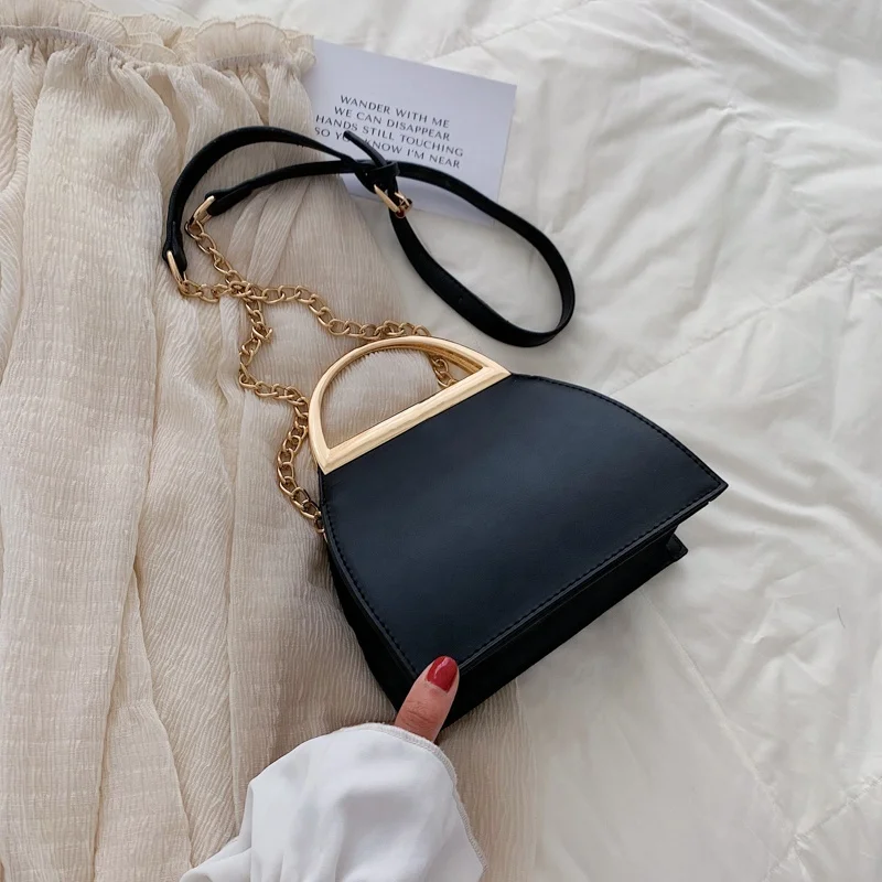 2021 Korean new women chain bag pu leather shoulder bags fashional handbags