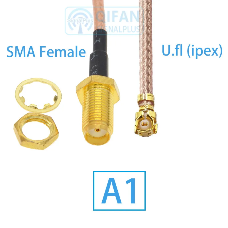  Коаксиальный кабель RG178 RG316 RF с отрезом соединитель IPEX SMA женским и мужским разъемами ts9 crc9 одним