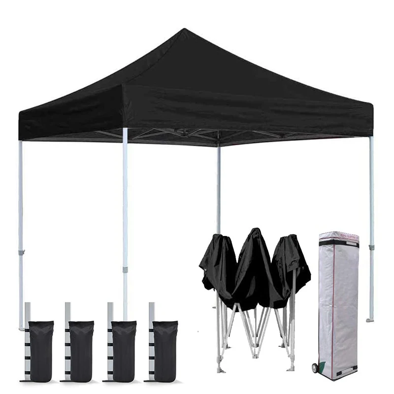 Commercial Instant Canopies Gazebo Ez Pop Up Canopy Tent Trade Show Tent for Events Party Wedding