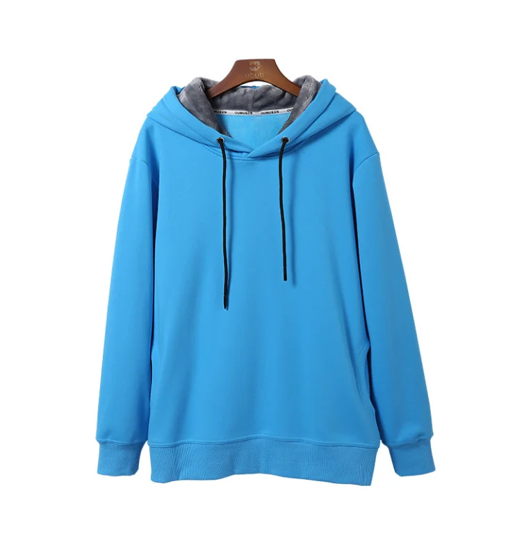 
Leesourcing- Custom logo winter cheap bamboo plain oversized hoodie man 