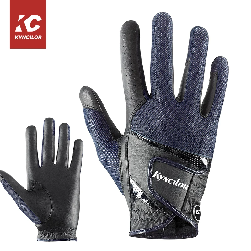 Индивидуальные кожаные перчатки для верховой езды износостойкие дышащие спортивные