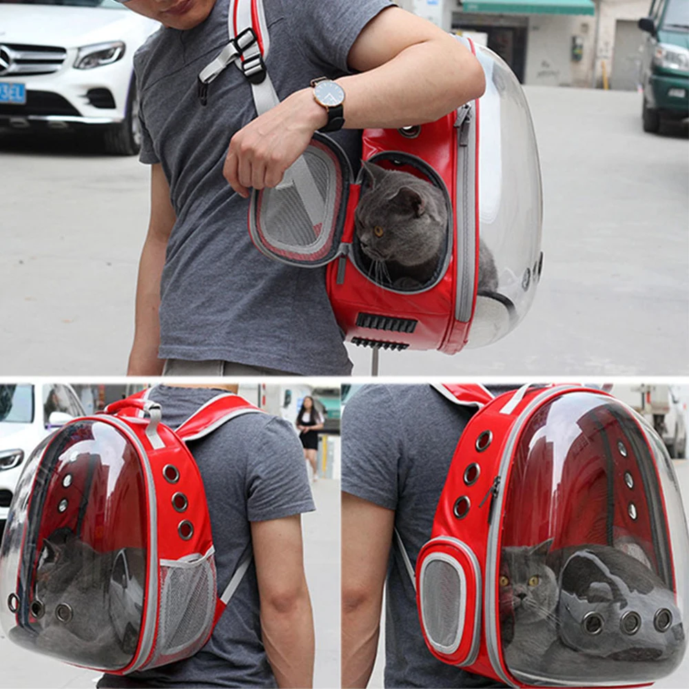 Bubble Carrying Bag Space Capsule Travel Pet Carrier Backpack Airline Approved for Small Dog Cat