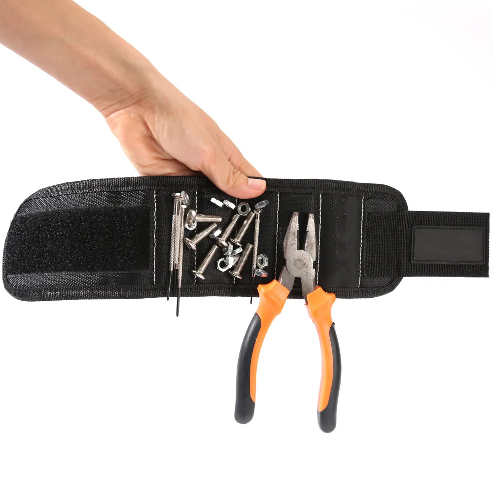 Customized Durable 1680D Organizer Holding Screws Strong Magnets Magnetic Wristband