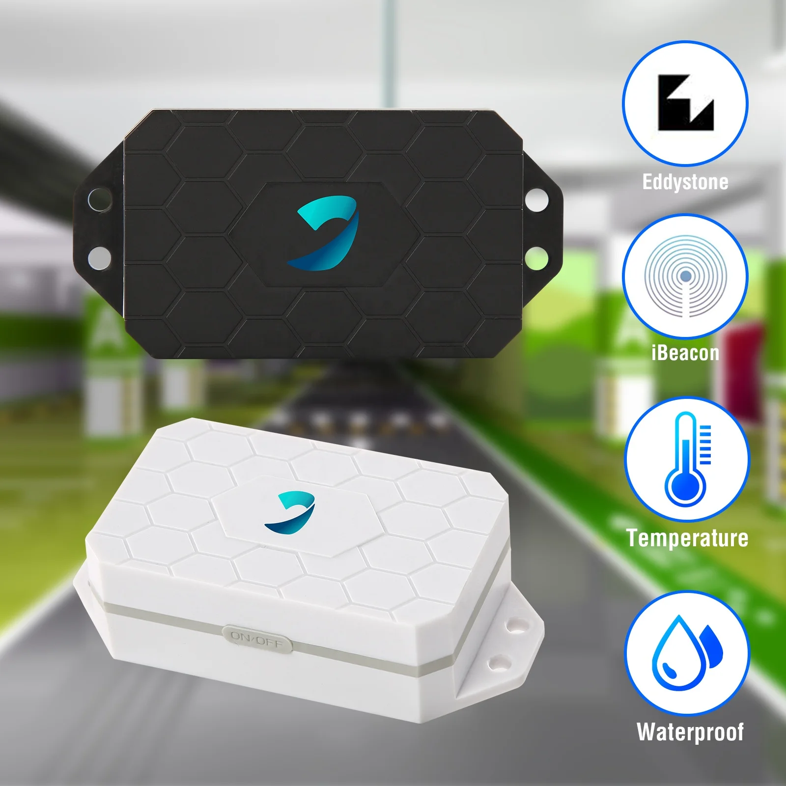  От 3 до 5 лет Срок службы батареи 300-400 м дальность передачи BLE5.0 iBeacon Eddystone Маяк STiE4/STiE4PA для учёта материальных