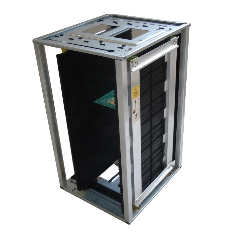 ESD Antistatic PCB Magazine Rack Adjustable Rack For SMT PCB Board