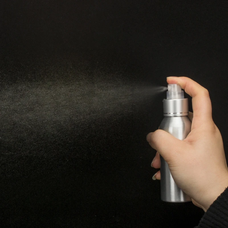 Empty Outdoor Sport Water Portable Travel Plastic UV Protection Cosmetic Aluminum Bottle with Lotion Pump Atomiser Trigger Spray