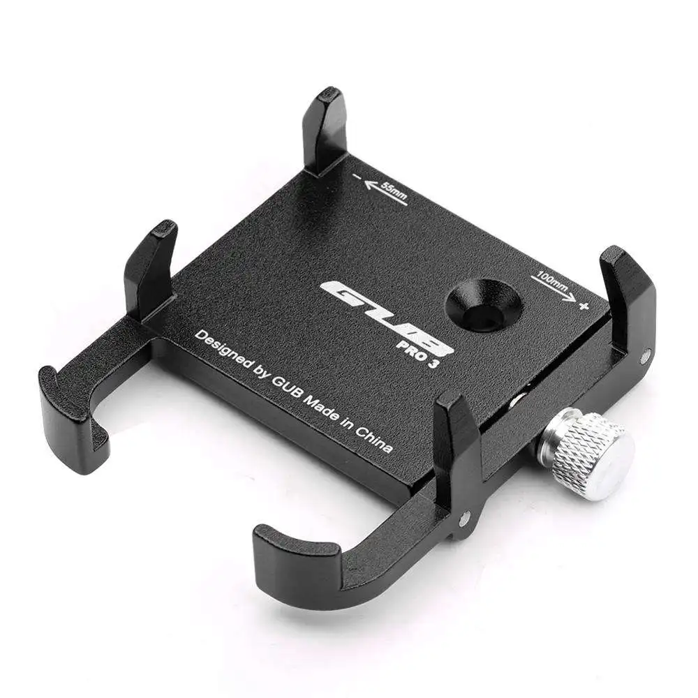 GUB PRO3 Universal Bicycle Phone Holder 17mm Extended Claws Mount Bracket