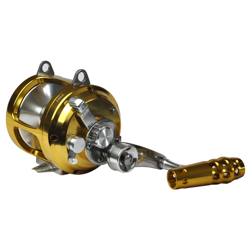 STOCK!!! 2 speed trolling reels boat fishing reel sea fishing big game reel