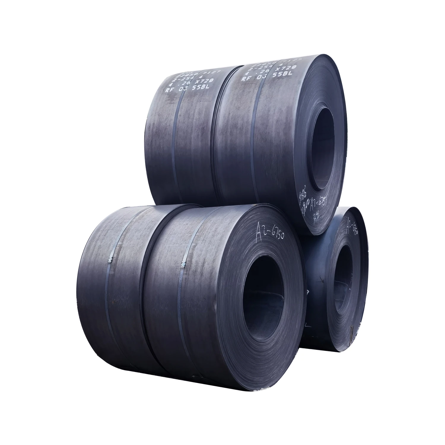 Black 6mm HRC Hot Rolled Steel Coil Manufactured Ms Iron Sheet Metal Rolls SS400B Grade with Welding and Cutting Services