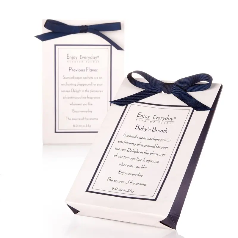 Enjoy Everyday Home Fragrance Small Packets Perfume Fresh Scent Sachets Essential Oil Diffuser Sachet Bags