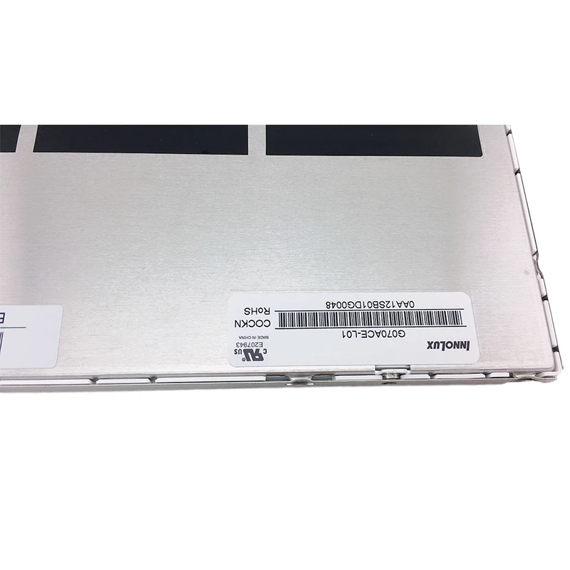 
Original G070ACE-L01 industriial 7 Inch Full view LVDS 500nits diagonal tft Lcd Screen Displaypanel for Android smart all-in-one 