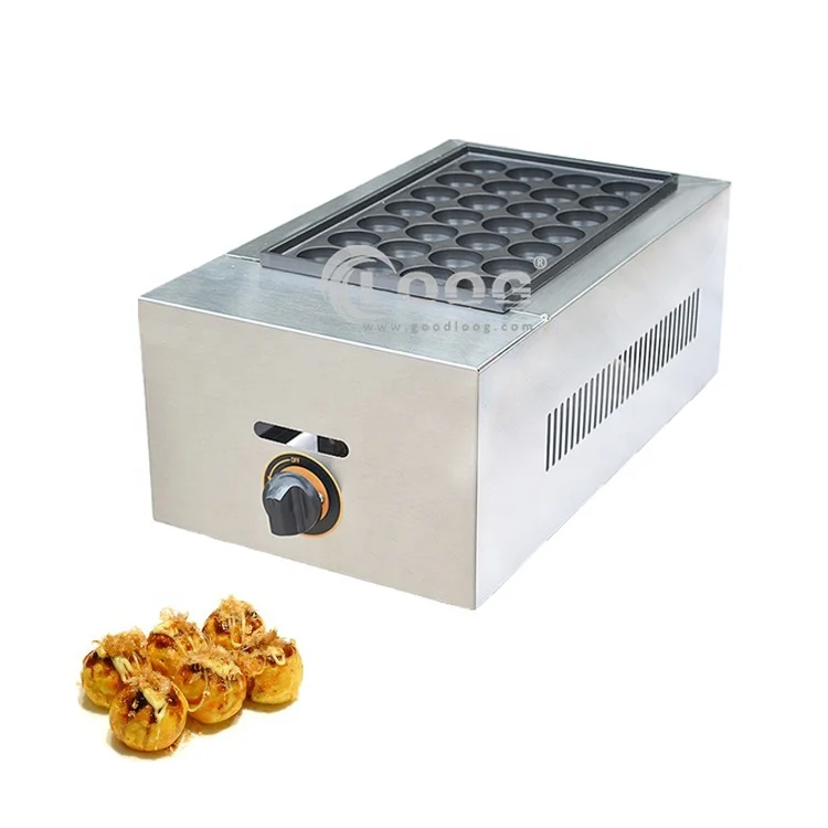 Лидер продаж оборудование для ресторанов газовый гриль Takoyaki 2800 газовая машина
